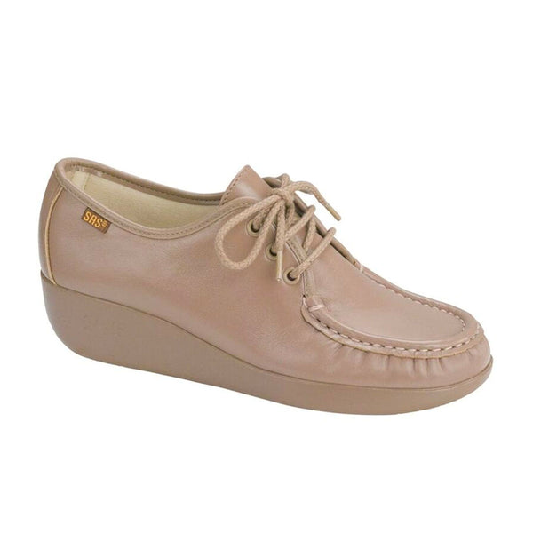 Women's Bounce Lace Up Moc Shoes Mocha